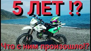 ЧЕСТНЫЙ!! ОБЗОР Питбайка  RACER RC160-PM