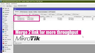 Mikrotik - How to Combining 2 Internet connections to increase the speed