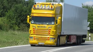 SCANIA R620 V8 sound met Staanders from Greece . Ex Holland Truck .