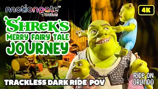 Shrek's Merry Fairy Tale Journey at Motiongate Dubai - On Ride POV 4K 60 FPS - Shrek Dark Ride