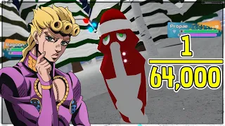Perfectly Timing Giorno's Theme on my Pity Encounter