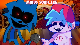 Friday Night Funkin' mods | VS Sonic.exe but Its Minus & Endless Expurgation! (Full Week, Hard Mode)