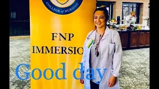 How Chamberlain FNP Immersion Is? December 2019