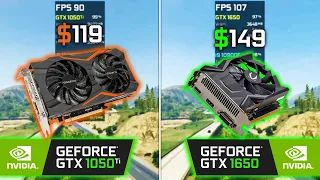 GTX 1050 Ti vs GTX 1650 - Test in 9 Games