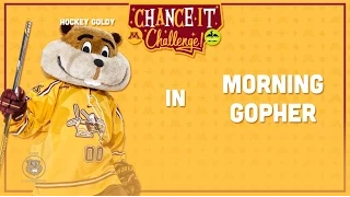 Hockey Goldy in 'Morning Gopher' - Goldy's Chance It Challenge