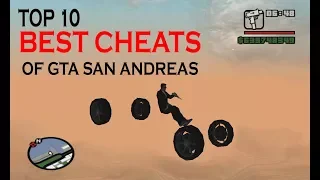 Top 10 BEST and most AMAZING Cheats of GTA San Andreas || MUST WATCH