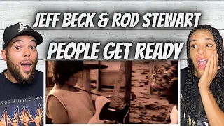 REST IN PEACE!| FIRST TIME HEARING Jeff Beck And Rod Stewart -  People Get Ready REACTION