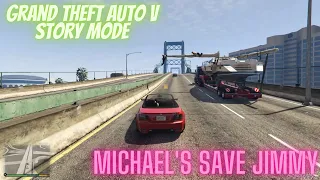 Grand Theft Auto V Story Mode - Father/Son - Michael's Save Jimmy