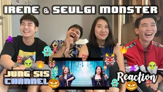 Red Velvet (레드벨벳) - IRENE & SEULGI 'Monster' M/V & Stage Performance [Reaction] | By Jung Sis