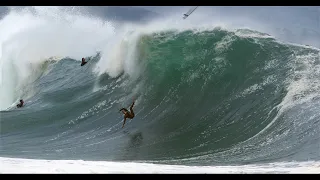 Insane WEDGE SURFING carnage and wipeouts