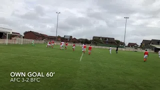 GOALS: AFC Blackpool 5-2 Blackpool FC Under 18's