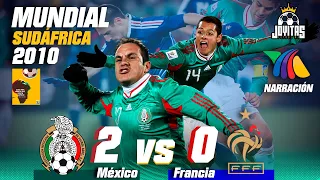 El día que CHICHARITO y el TEMO aniquilaron a FRANCIA Mundial Sudáfrica 2010