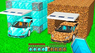 DRECK AUTO vs DIAMANT AUTO in MINECRAFT!