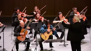 Concerto 2 guitars & orchestra mvt.1 by Arnaud DUMOND with A.DUMOND & Gérard VERBA