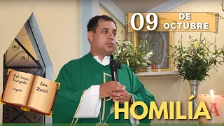 EVANGELIO DE HOY lunes 9 de Octubre del 2023 - Padre Arturo Cornejo