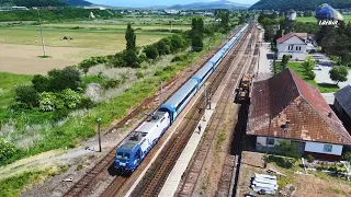 Trenul Special Székely Gyors & Csíksomlyó Expressz Special Train în Gara Sărățel - 20 Mai 2024