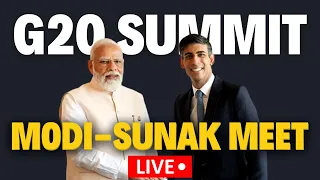 G20 Summit LIVE Updates | Modi-Rishi Sunak Meet In Bharat Mandapam LIVE | Akshata Murthy | Britain