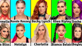 Real Life Best Friends In WWE Female Superstars