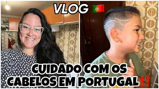 VLOG 🇵🇹 CABELO, PRODUTOS QUE USO EM PORTUGAL + BATE-PAPO IMPORTANTE‼️