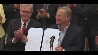 Gov. Abbott signs 7 gun bills including permitless carry