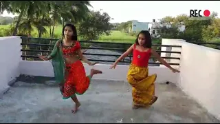 Dance Cham Cham song | Anvi with her cousin sister Ridhima