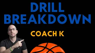 Basketball Drill - Coach K (FULL BREAKDOWN)