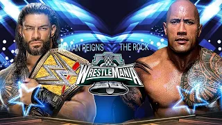 The Rock vs Roman Reigns UNDISPUTED UNIVERSAL CHAMPIONSHIP Match at Wrestlemania 40