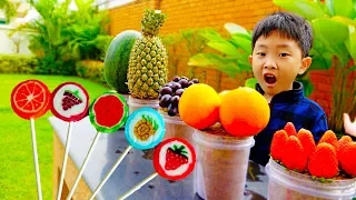 [30min] Yejun Playing with Food and Fruit with Dad | Story for Children