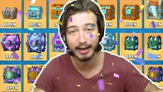 TAKİPÇİMİN MANYAK SANDIKLARINI AÇTIM !!! - Clash Royale