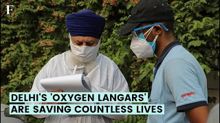 'Oxygen Langars' outside this Gurudwara in Delhi is saving many lives