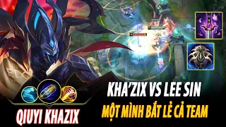 RANK 1 KHAZIX CN - QIUYI KHA'ZIX VS LEE SIN | CN DIAMOND 1 PATCH 14.2