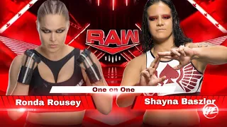 WWE 2K23 - Extreme Rules Match - Ronda Rousey VS Shayna Baszler | WWE Raw