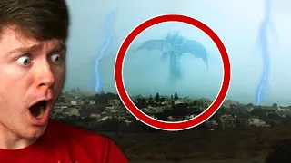 Reacting to SEA MONSTER SIGHTINGS in REAL LIFE!