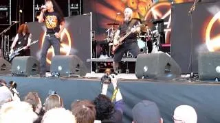 Anthrax - Caught in a Mosh+Got the Time+'moshpitcam' @ Fortarock 2012-06-02