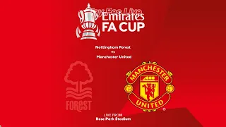 Nottingham Forest vs Manchester United - FA Cup Match - eFootball PES Gameplay