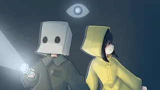 Mono and Six in the Hospital | Little Nightmares 2 Animation