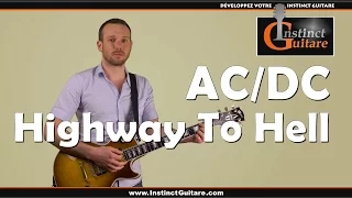 AC/DC - Highway To Hell à la guitare - Riff et rythmiques