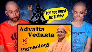 Advaita Vedanta and Psycholoy  | Swami Sarvapriyananda REACTION