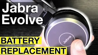 Jabra Evolve 65 Battery Replacement (how to)