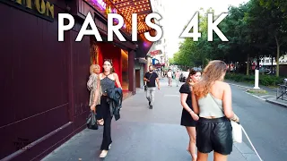 Paris Red Light District: Moulin Rouge Paris, Pigalle, Montmartre 4k Walk 🇫🇷