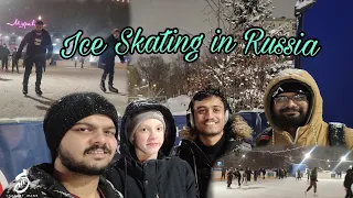 Ice Skating in Russia | First time ice skating | Free Ice Skating