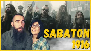 SABATON - 1916 (REACTION) with my wife