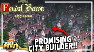 NEW City Builder!! - Feudal Baron: King's Land - Settlement Management Game