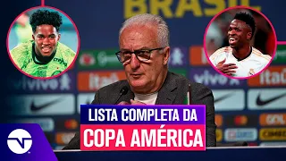 VEJA A CONVOCAÇÃO DE DORIVAL JR. PARA A COPA AMÉRICA E A COLETIVA COMPLETA!