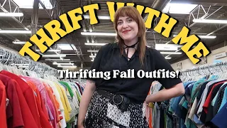 Thrift With Me for Fall 2023 ~Styling Aesthetic Outfits~ Thrifting Fall Trends