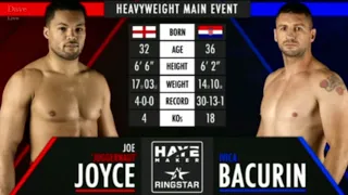 JOE JOYCE CLEANS OUT IVICA BACURIN IN A ROUND