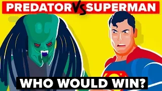 PREDATOR vs SUPERMAN - Who Would Win In A Battle? | Predator Movie & Superman Movie