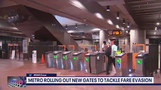 Metro rolls out new, higher gates to tackle fare evasion