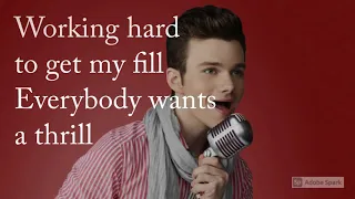 Glee dont stop believin lyrics