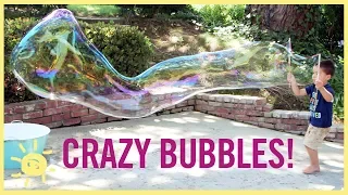 PLAY | Crazy Bubbles w/ DIY Straw Wands!